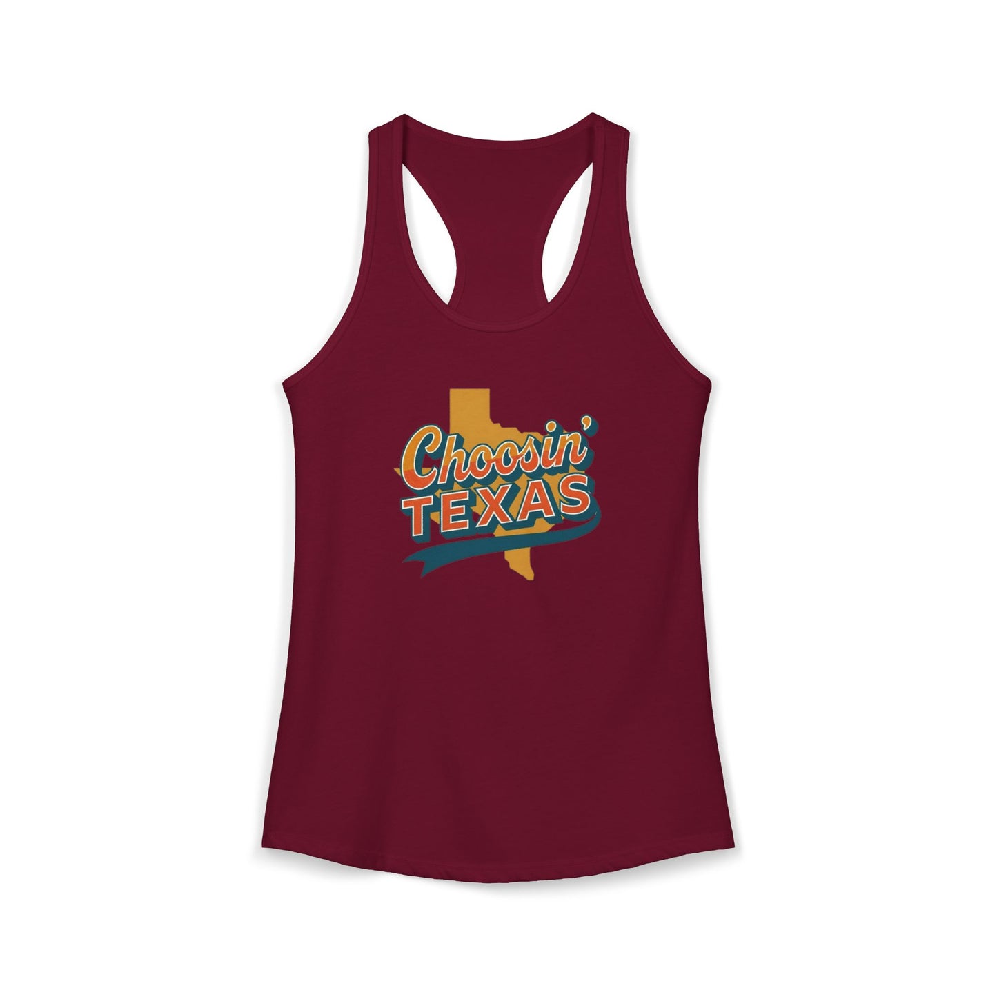 Choosin' Texas Racerback Tank