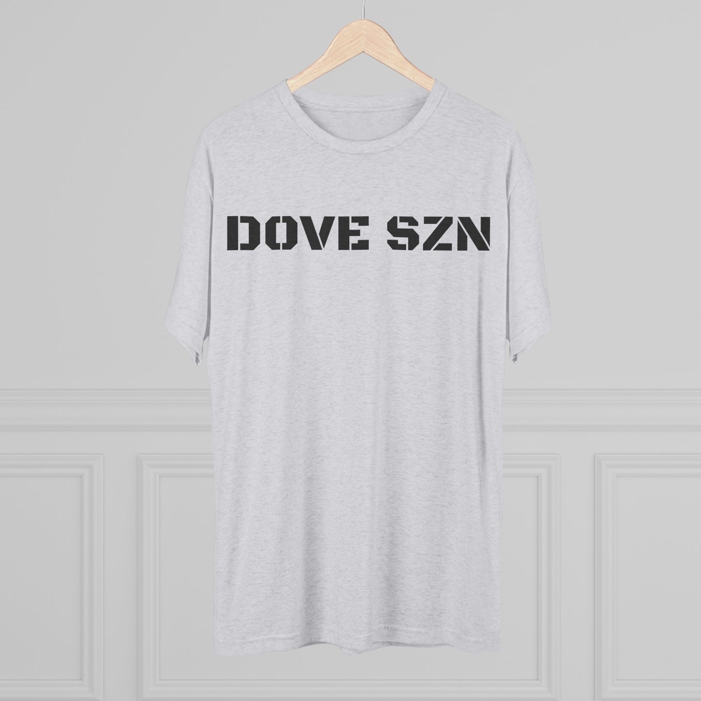 DOVE SZN Military Stencil T-Shirt — Minimalist Graphic Tee for Dove Lovers
