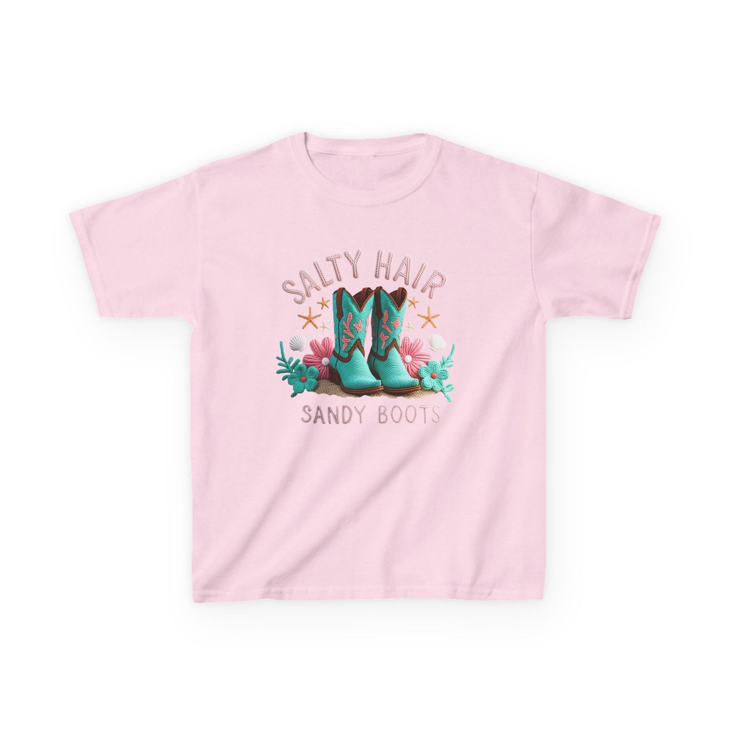 Salty Hair, Sandy Boots" Tee