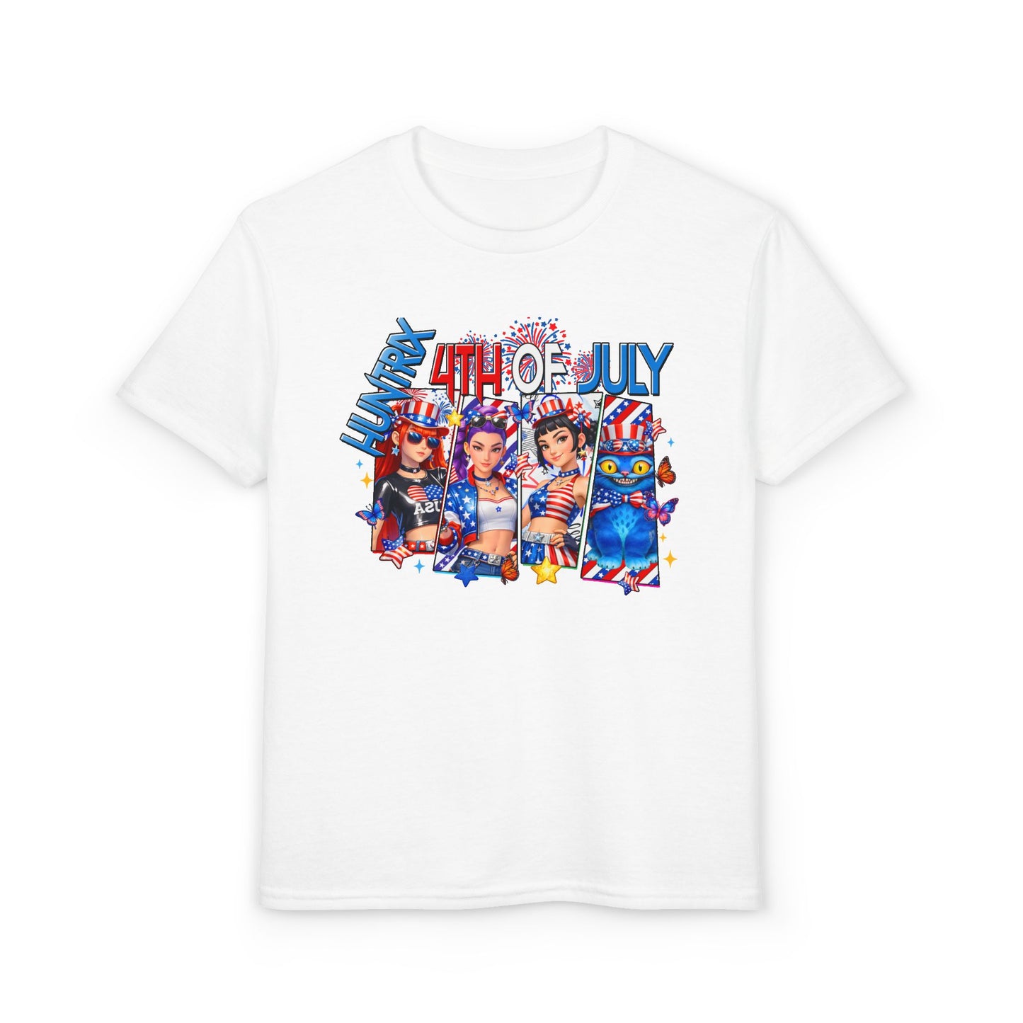 Kids 4th of July K-Pop tee