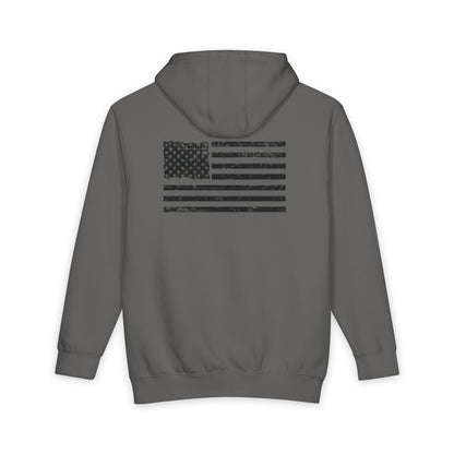 Hoodie — 1776 Betsy Ross Flag Distressed American Patriot Pullover