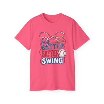 Baseball 'Hey Batter Batter Swing' Graphic Tee