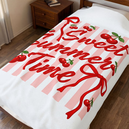 “Sweet Summer Time” Throw Blanket