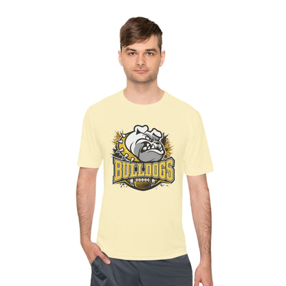 Bulldogs Football Mascot Tee — Moisture‑Wicking Sports Shirt