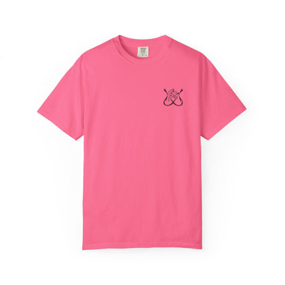 Fishing Hook Flag T-Shirt — "Bite Me" Back Graphic