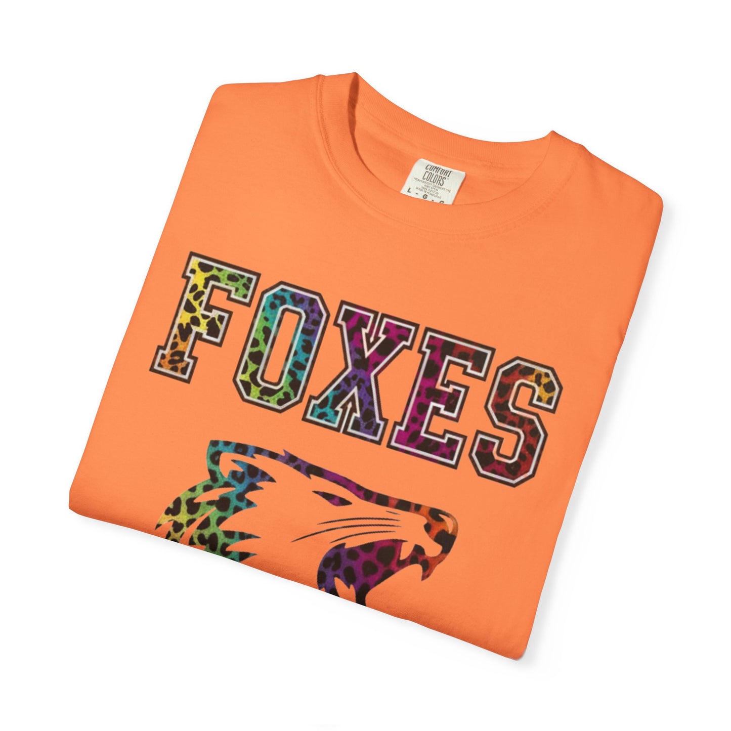 Foxes Leopard Mascot Tee