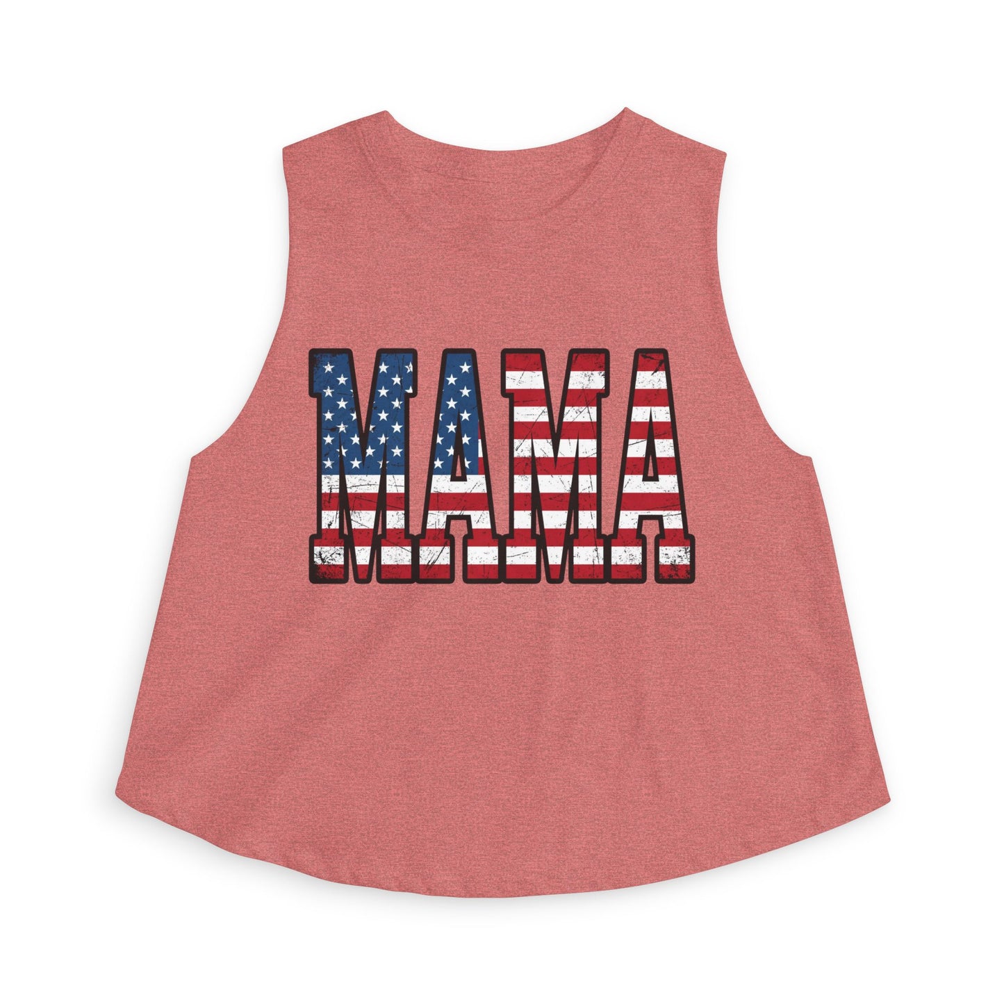 Patriotic MAMA Crop Top