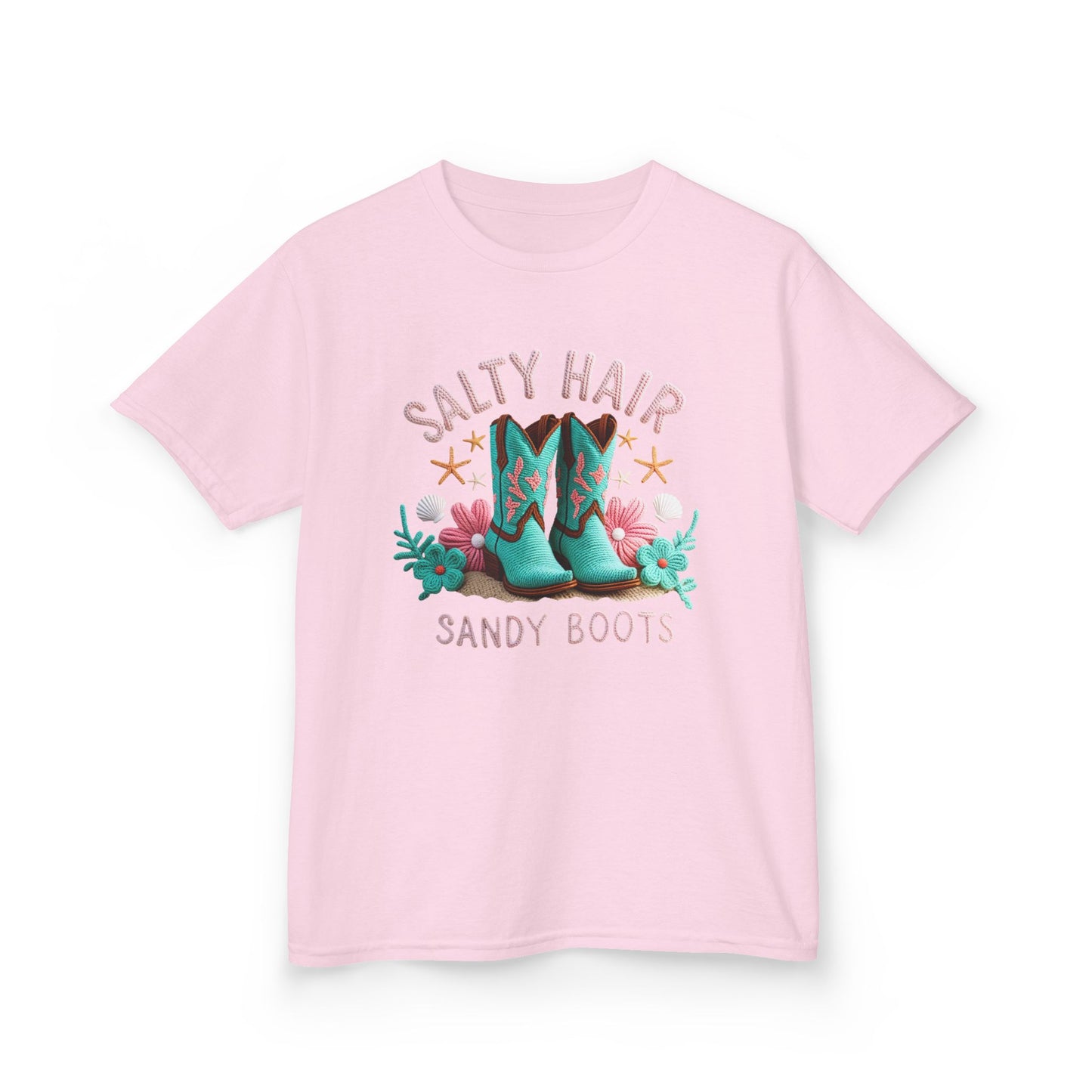Salty Hair, Sandy Boots" Tee
