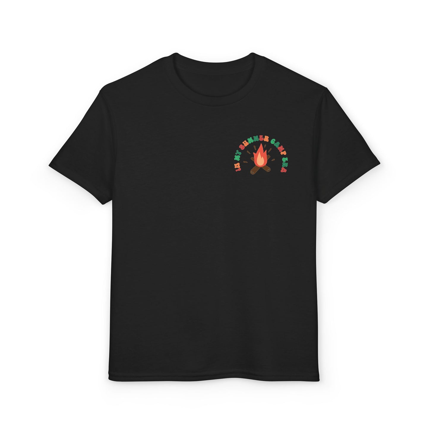 Summer Camp Kids T‑Shirt Front& Back