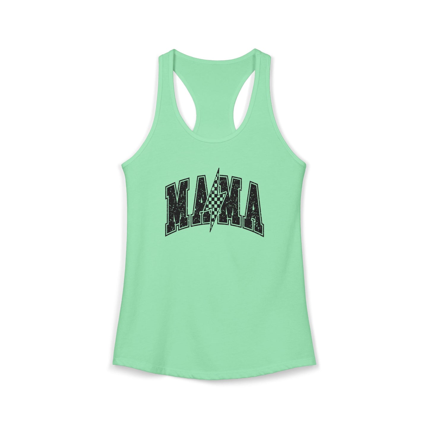 Mama Checker Racerback Tank