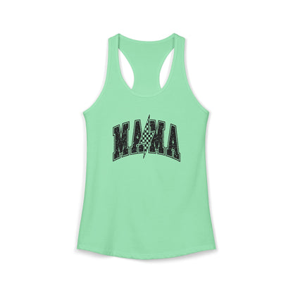 Mama Checker Racerback Tank