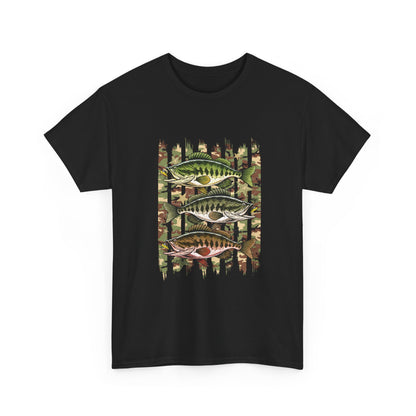 Fishing Bass Camouflage Tee