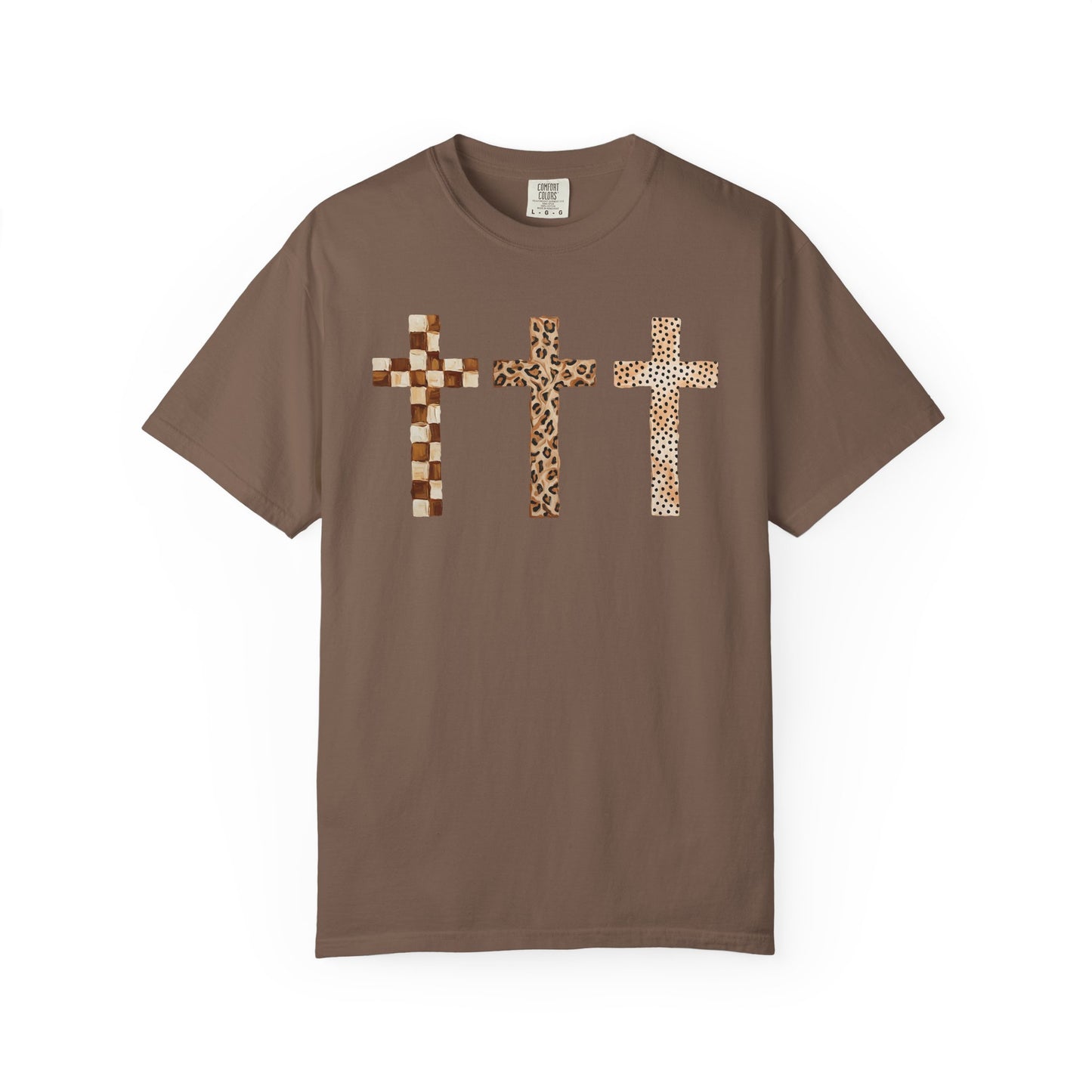 Animal Print Cross Tee