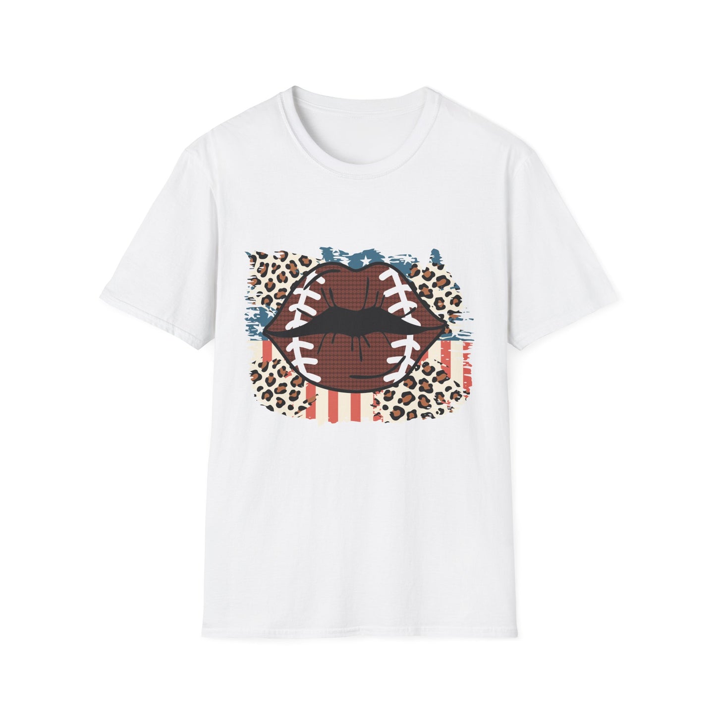 Football Lips Graphic Tee