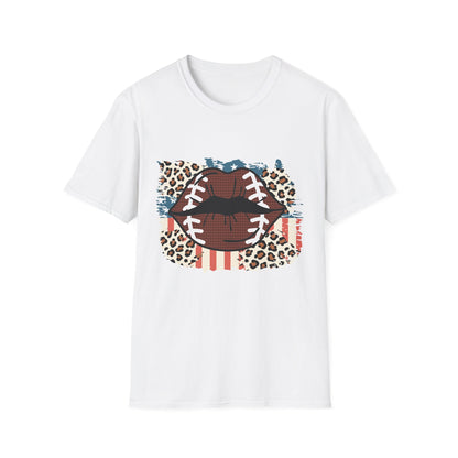 Football Lips Graphic Tee