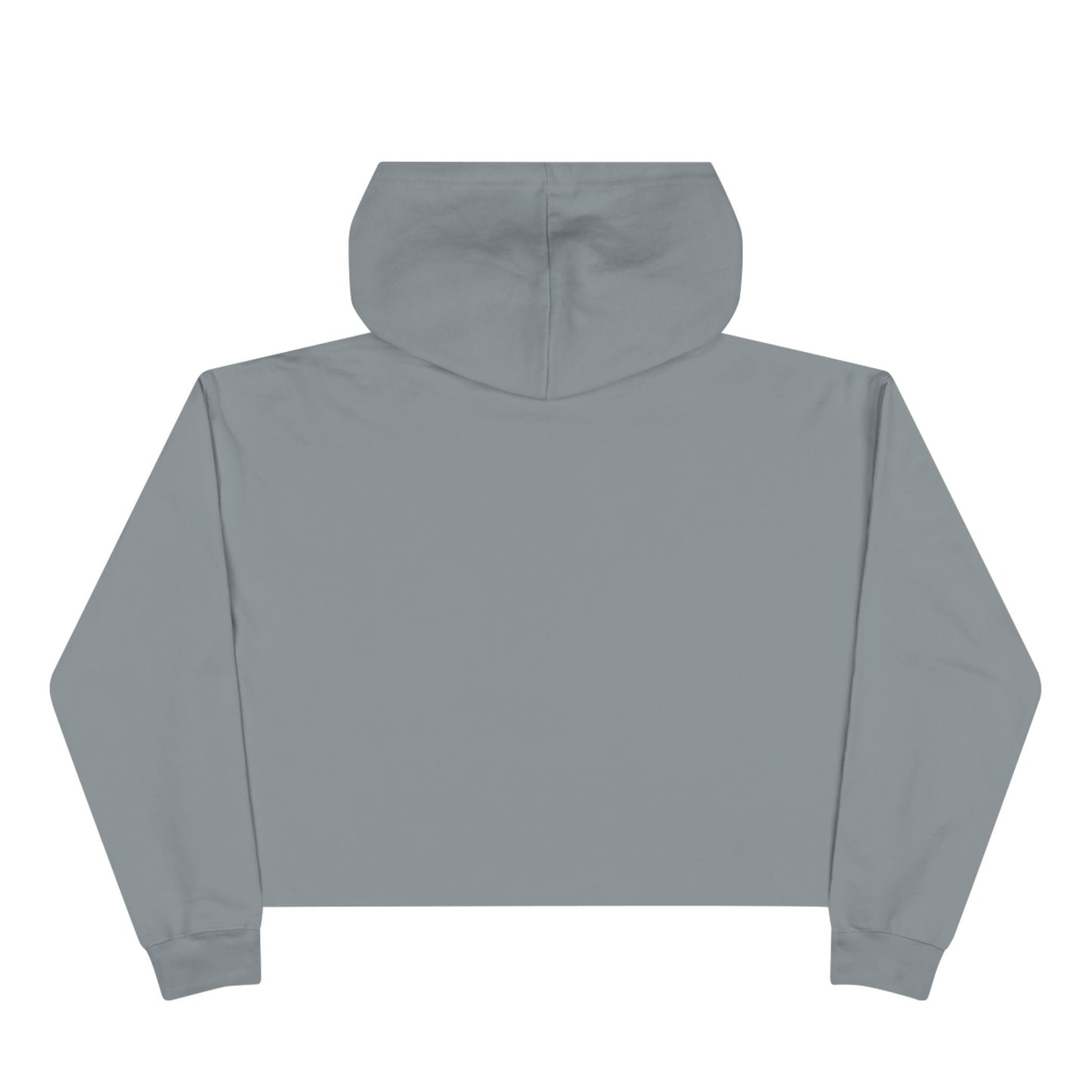 Foxes Mascot Crop Hoodie — Green Sports Team Logo