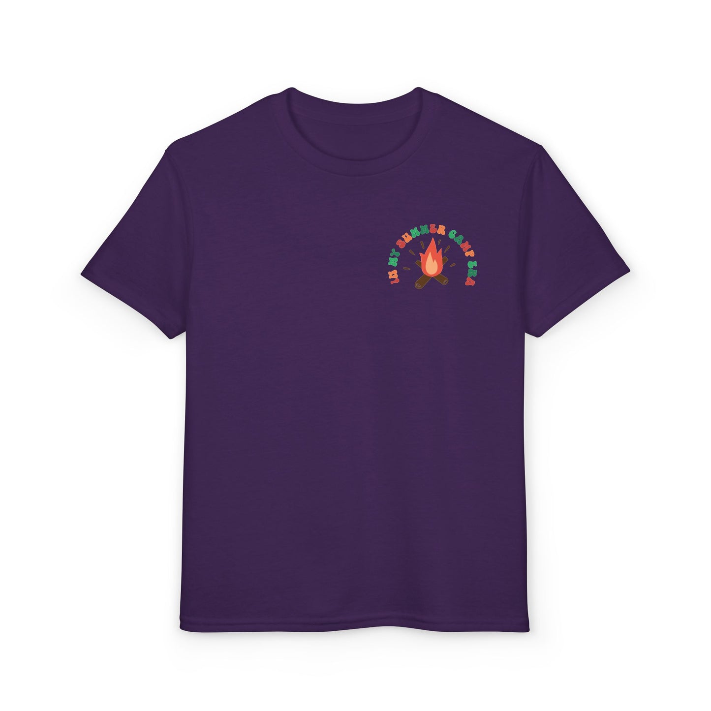 Summer Camp Kids T‑Shirt Front& Back