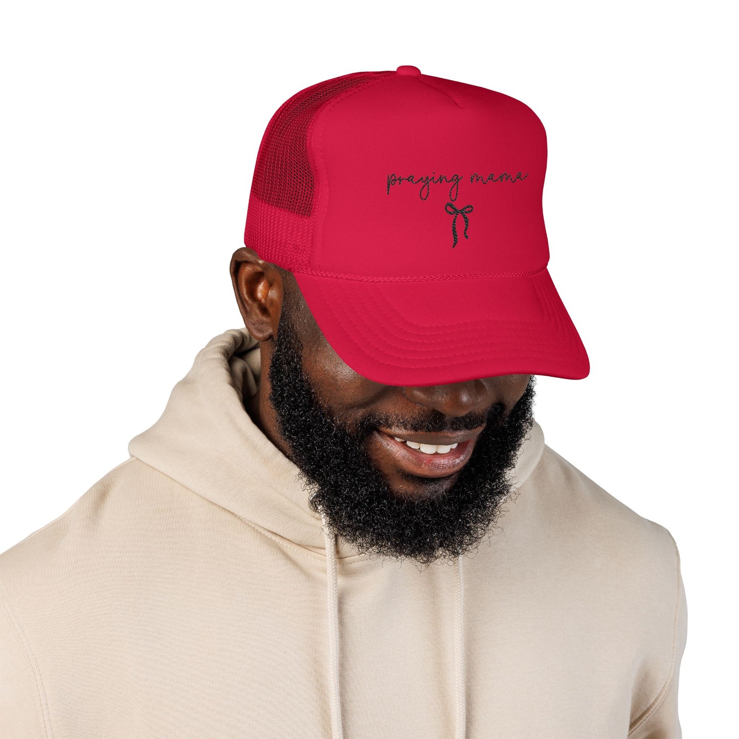 Praying Mama Foam Trucker Hat -