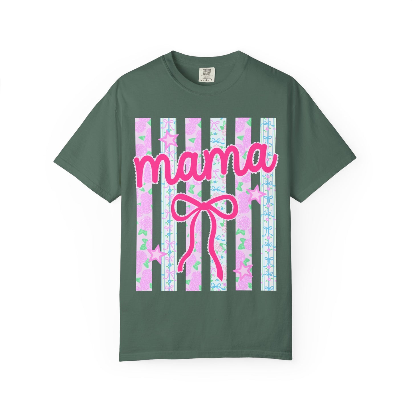 Mama Pink Bow Tee