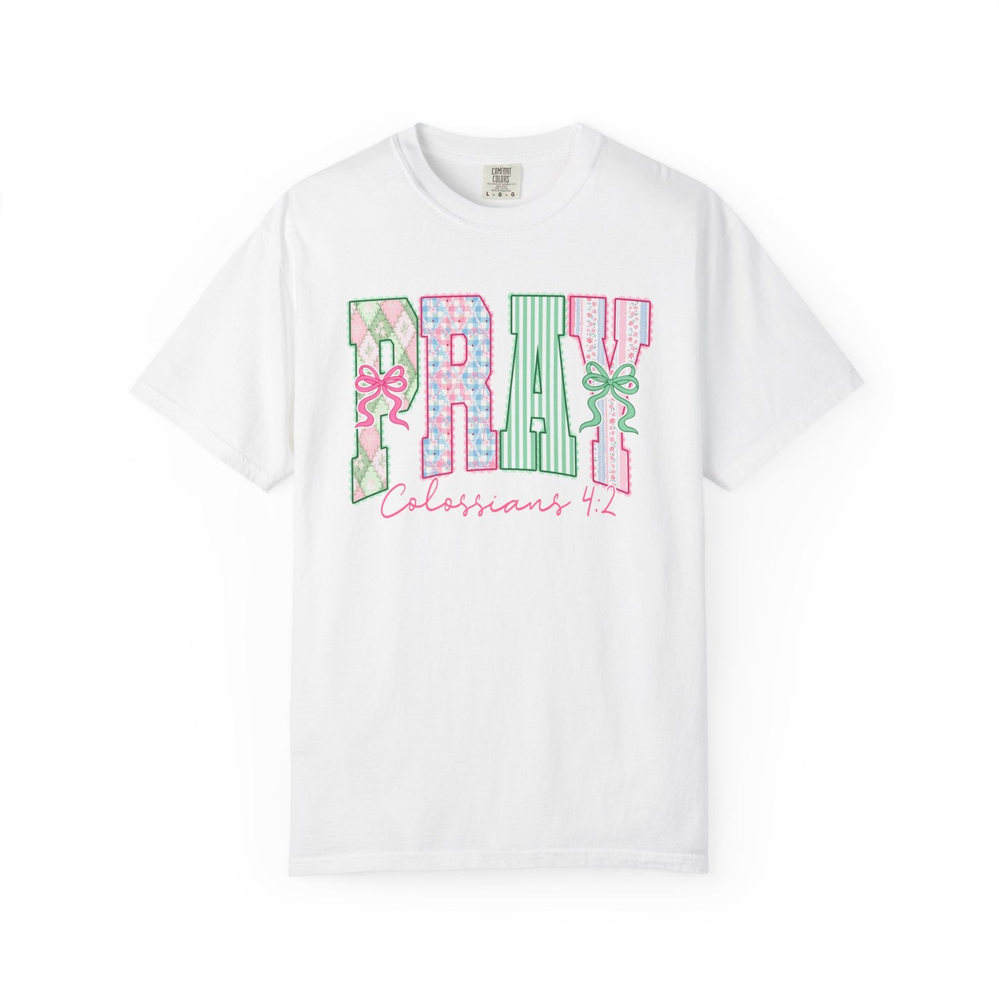 Pray Floral Graphic Tee