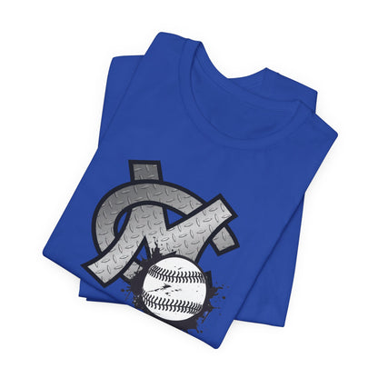 CM FOX BASEBALL UNISEX TEE
