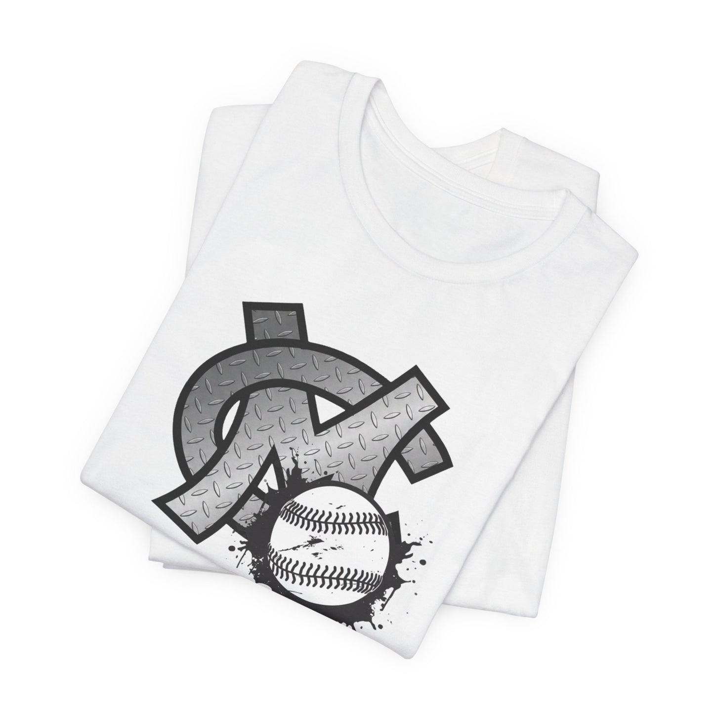 CM FOX BASEBALL UNISEX TEE