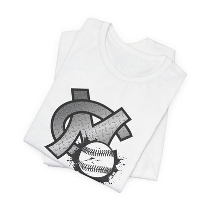 CM FOX BASEBALL UNISEX TEE