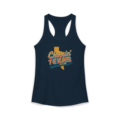 Choosin' Texas Racerback Tank