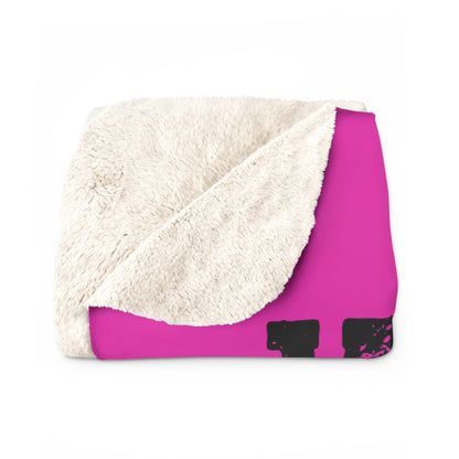 Sherpa Blanket — "Wake Up Worship Workout" Cozy Fleece Throw