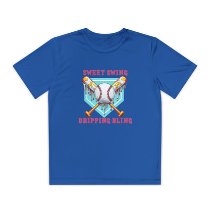Sweet Swing Dripping Bling Boys Tee