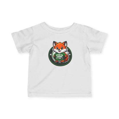 Infant Tee — Cute Fox 'Future Firefighter' Baby Shirt