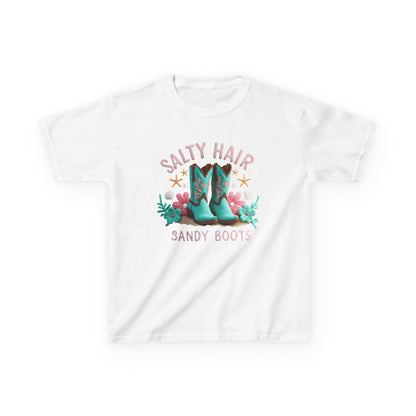 Salty Hair, Sandy Boots" Tee