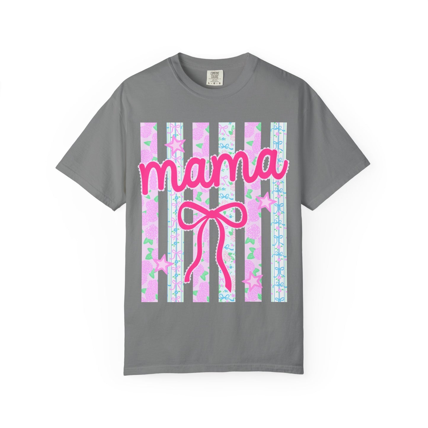 Mama Pink Bow Tee