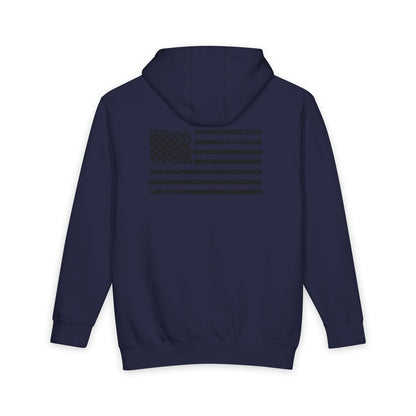 Hoodie — 1776 Betsy Ross Flag Distressed American Patriot Pullover