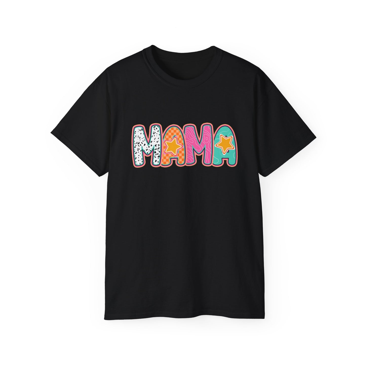 Mama Colorblock Graphic Tee