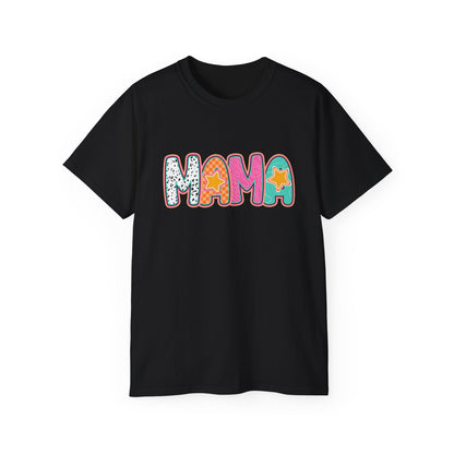 Mama Colorblock Graphic Tee
