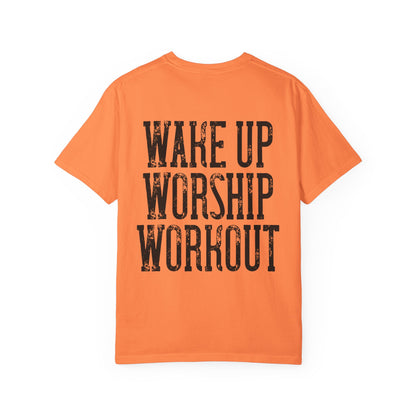 “Wake Up Worship Workout” - Front& Back