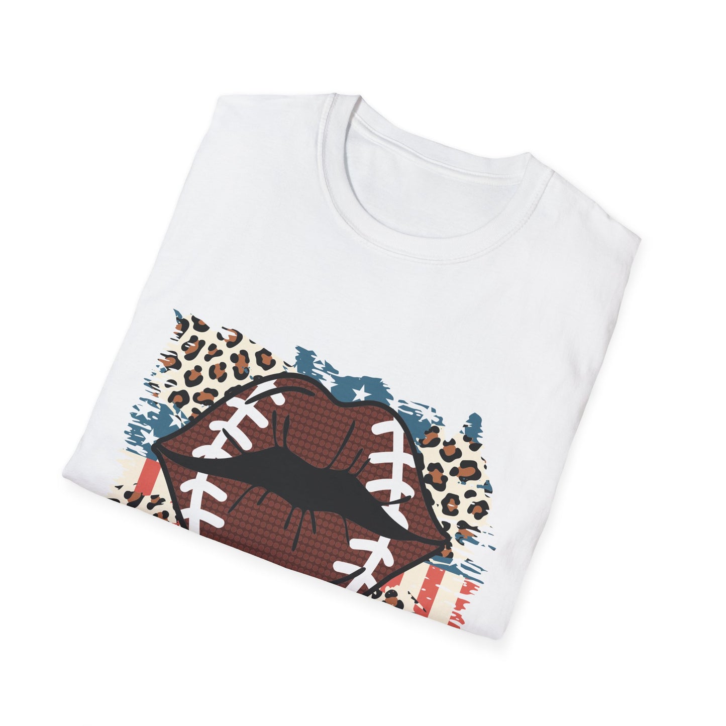 Football Lips Graphic Tee