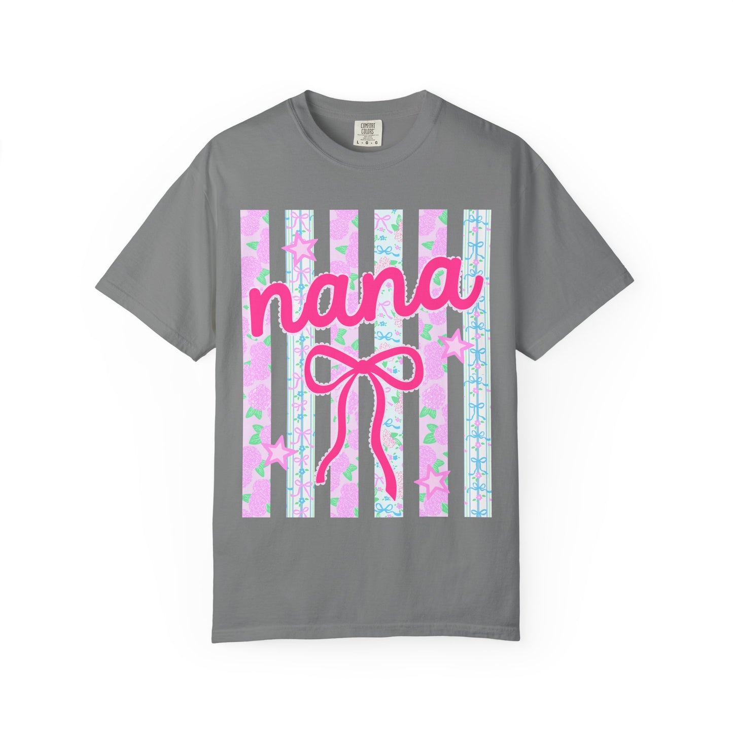 Nana Bow Stripe Tee