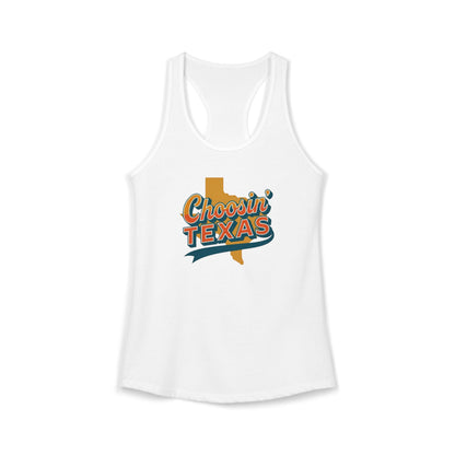 Choosin' Texas Racerback Tank