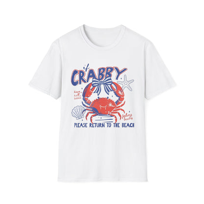 Crabby Please Return Tee