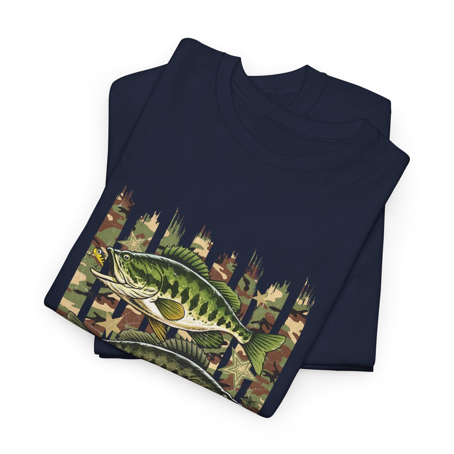 Fishing Bass Camouflage Tee