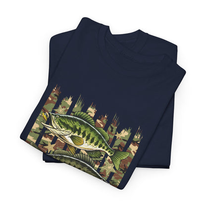Fishing Bass Camouflage Tee