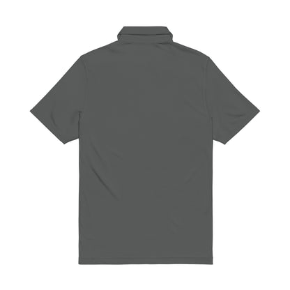 Embroidered Men’s Polo Shirt – Performance Golf/Work Polo with Lightning Crest