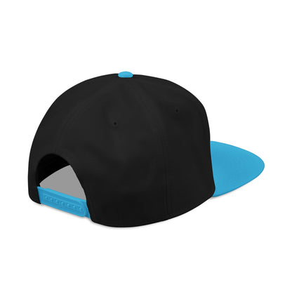 Embroidered Distressed Flag Snapback Hat
