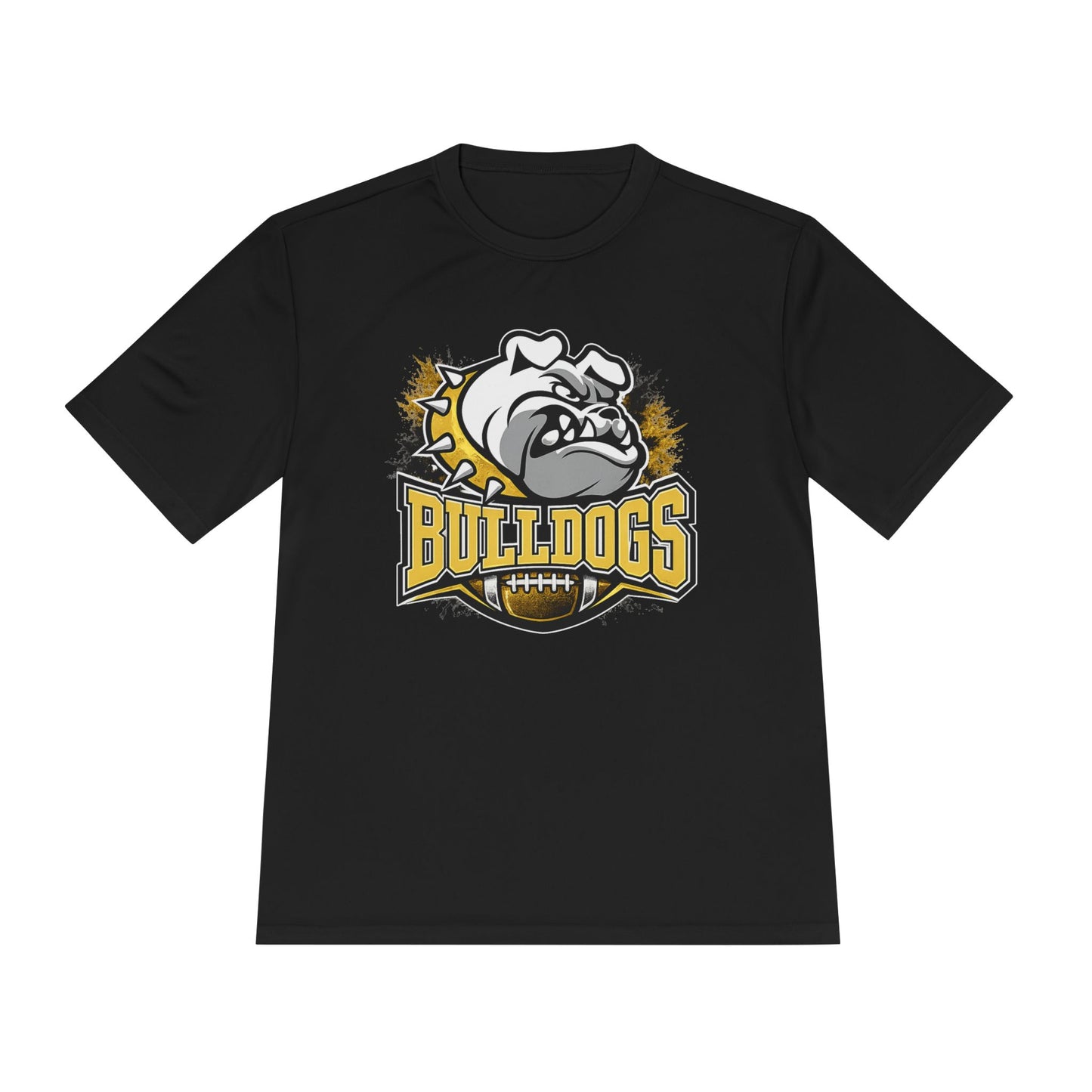 Bulldogs Football Mascot Tee — Moisture‑Wicking Sports Shirt