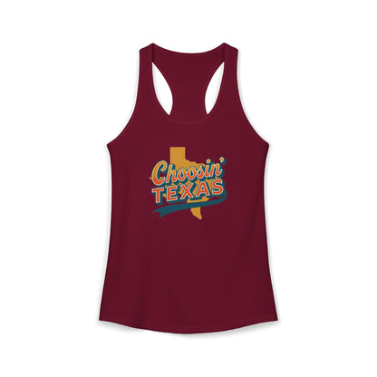 Choosin' Texas Racerback Tank