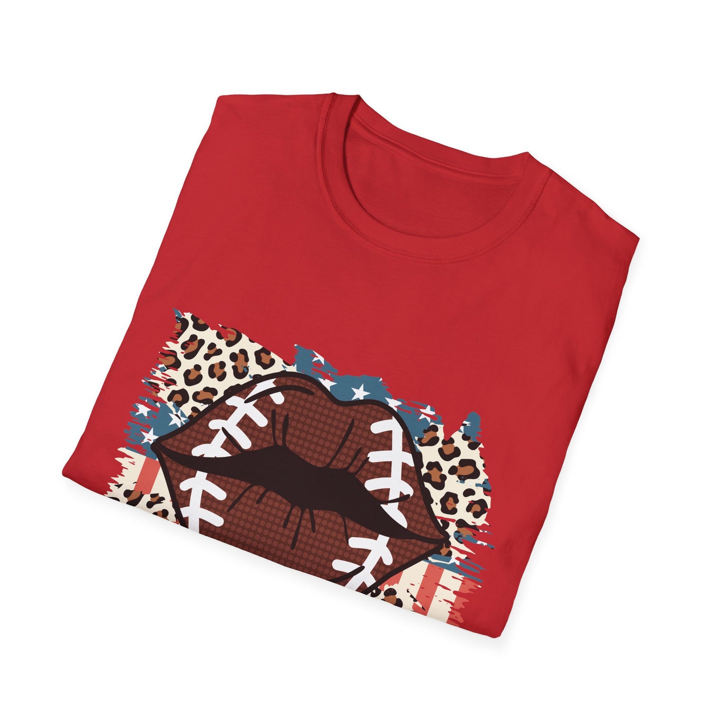 Football Lips Graphic Tee
