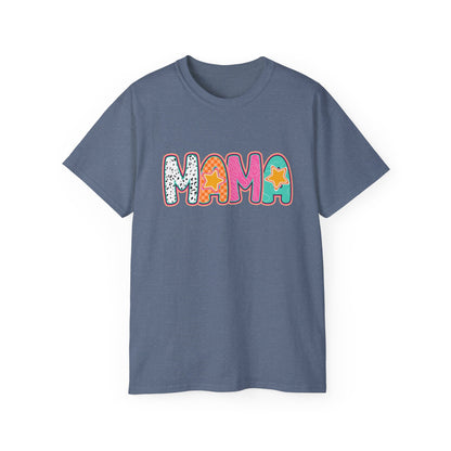 Mama Colorblock Graphic Tee