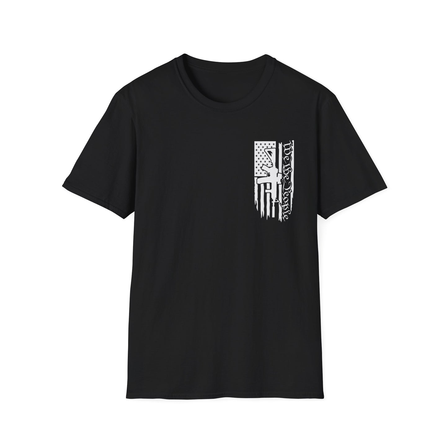 American Flag Rifle T-Shirt